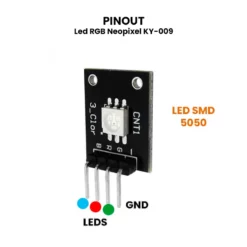 AR0028 - Led RGB Neopixel KY-009 PINOUT
