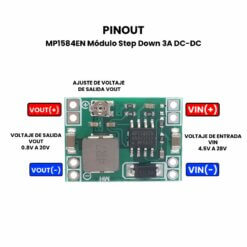 MP1584EN Módulo Step Down 3A Pinout