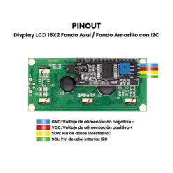 Pinout LCD I2C