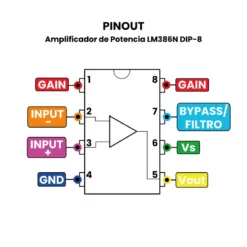 AR0152-PINOUT-Amplificador-de-Potencia-LM386N-DIP-8