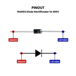 1N4004-Diodo-Rectificador