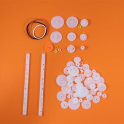Juego de engranes de Plástico 8-56 dientes