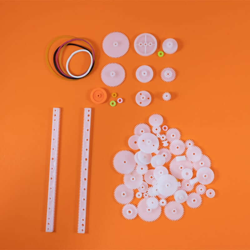 Juego de engranes de Plástico 8-56 dientes