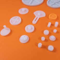 Juego de engranes de Plástico piñón y cremallera