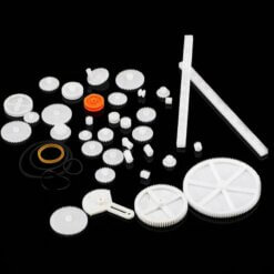 Juego de engranes de Plástico piñón y cremallera