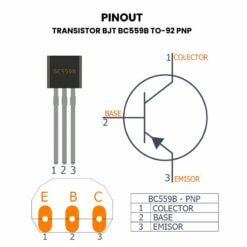 Transistor BJT BC559B TO-92 PNP