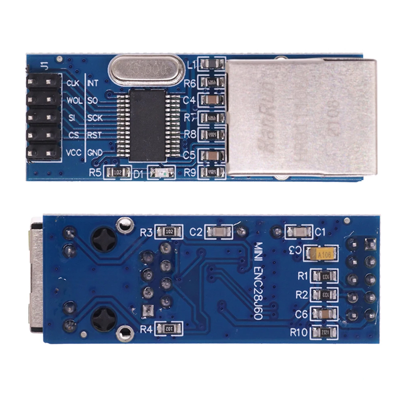 ENC28J60 Ethernet SPI Mini