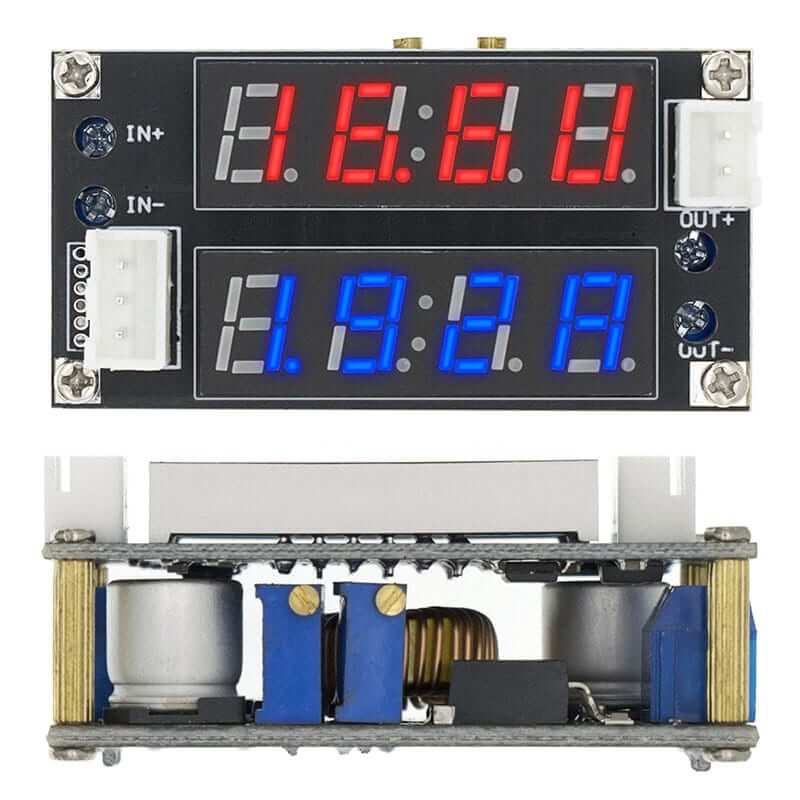 Modulo de carga Step Down XL4015 5A Con medidores