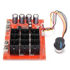 Controlador de Velocidad 10-50V 60A Motor DC PWM HHO RC