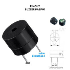 Buzzer Zumbador 5V Pasivo
