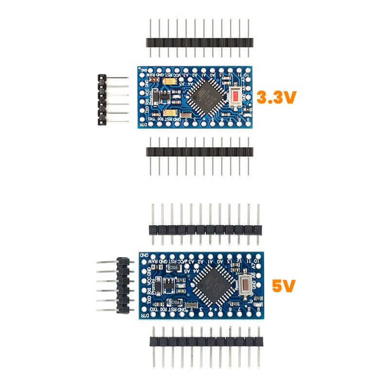 Pro Mini 5V 16MHz / 3.3 V 8MHz Compatible con Arduino