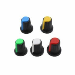 Perilla para Potenciómetro Diferentes Colores
