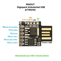 ATTINY85 digispark kickstarted USB-V1