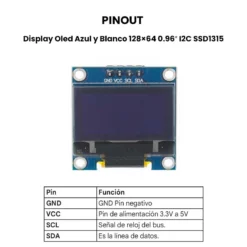 Display´s _Oled _128x64_PINOUT