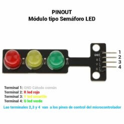 Semáforo LED Pinout