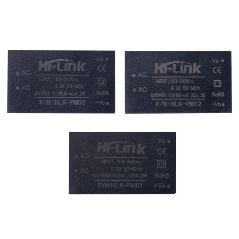 HLK-PM AC DC Convertidor 3W Fuente de Alimentación