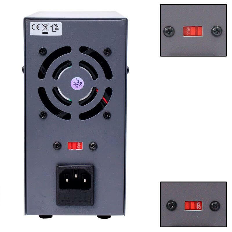 KPS1203D Fuente de Alimentación de Laboratorio 120V 3A