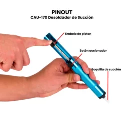 CAU-170 Desoldador de Succión Pinout