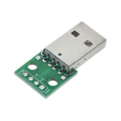 Adaptador USB Tipo A Macho