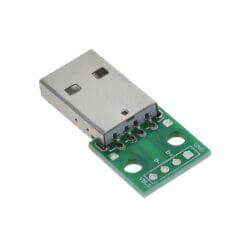 Adaptador USB Tipo A Macho