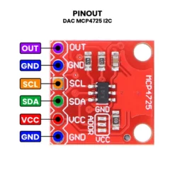 AR0578 - DAC MCP4725 I2C PINOUT
