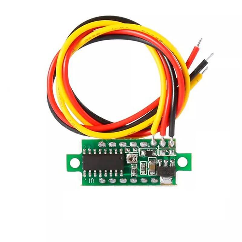 Voltimetro digital de 0.28 pulgadas 0-100V