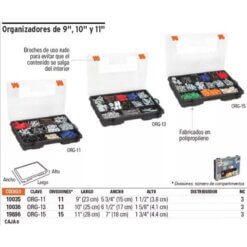 Organizador 15 Compartimientos