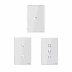 Sonoff Blanco T2US Apagador Touch Pared de 1C/2C/3C