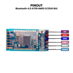 AR0781 - Bluetooth 4 PINOUT
