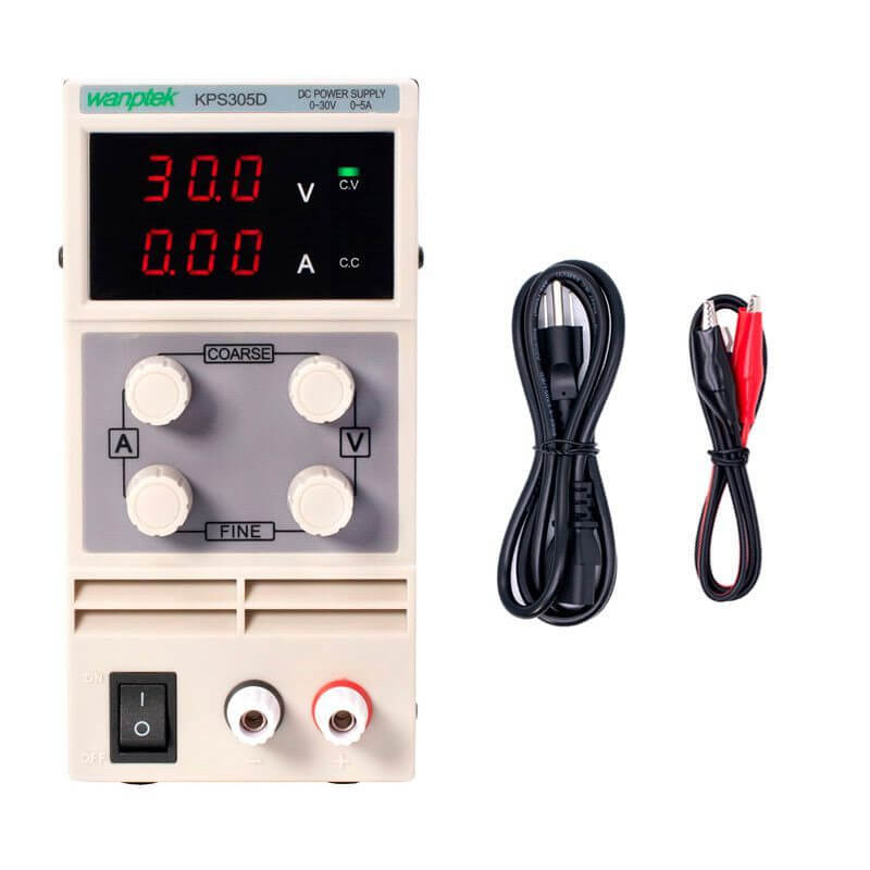 KPS305D Fuente de Alimentación de Laboratorio 30V 5A