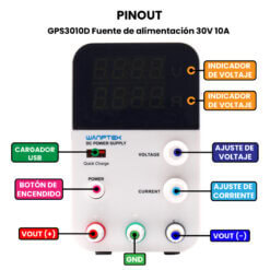 GPS3010D Fuente de alimentación