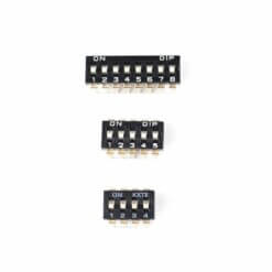 Dip Switch Negro 2.54mm