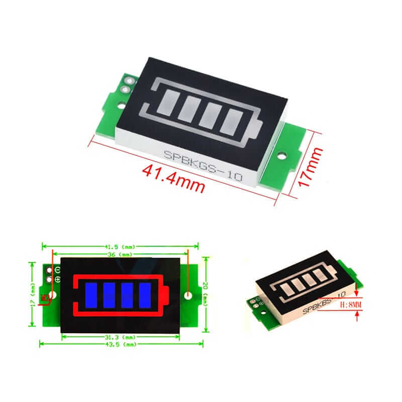 Indicador De Carga De Batería De Litio