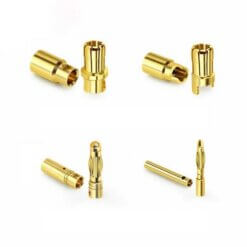 Conector Bala ESC Par Macho Hembra