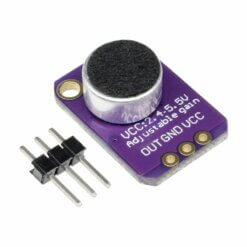 Amplificador con Micrófono Electret MAX4466