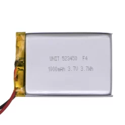 Bateria LiPo 3.7V 1000mAh 523450