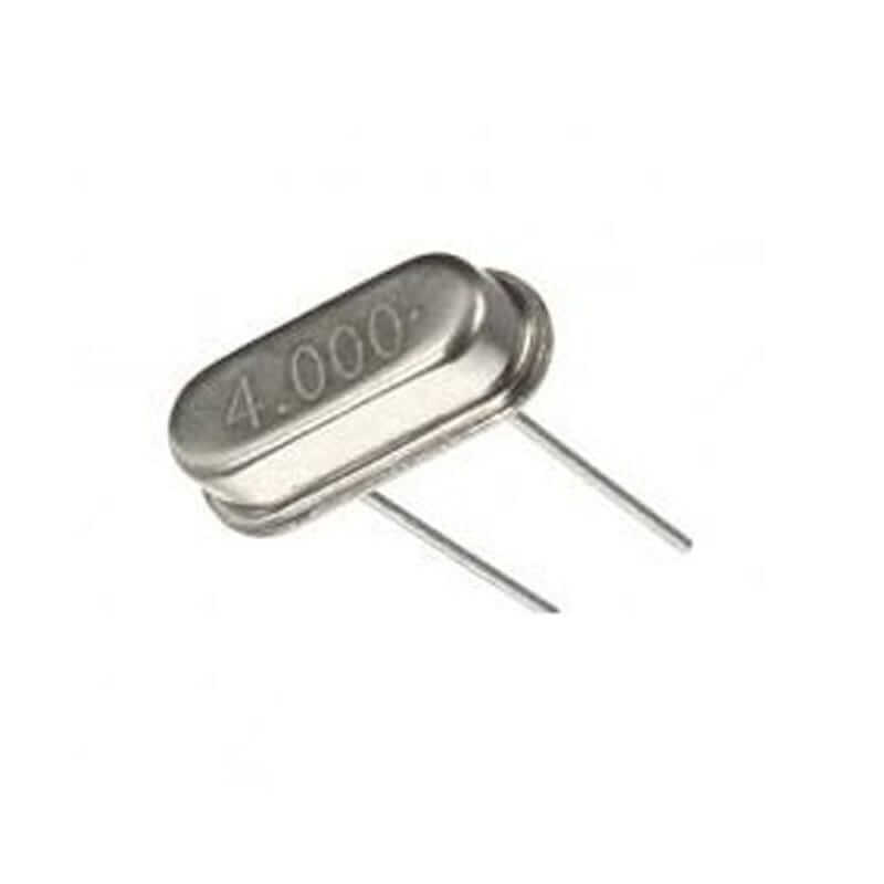 Oscilador Cristal Cuarzo 20pF 4 Mhz