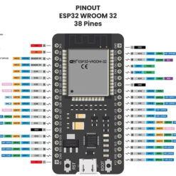 ESP32 38 Pines ESP WROOM 32