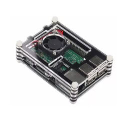 Carcasa de Acrílico Transparente Raspberry PI 3B