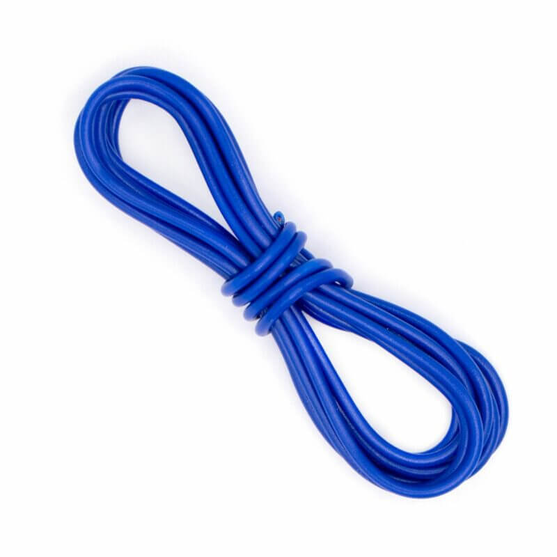 Alambre Estañado 24AWG Azul