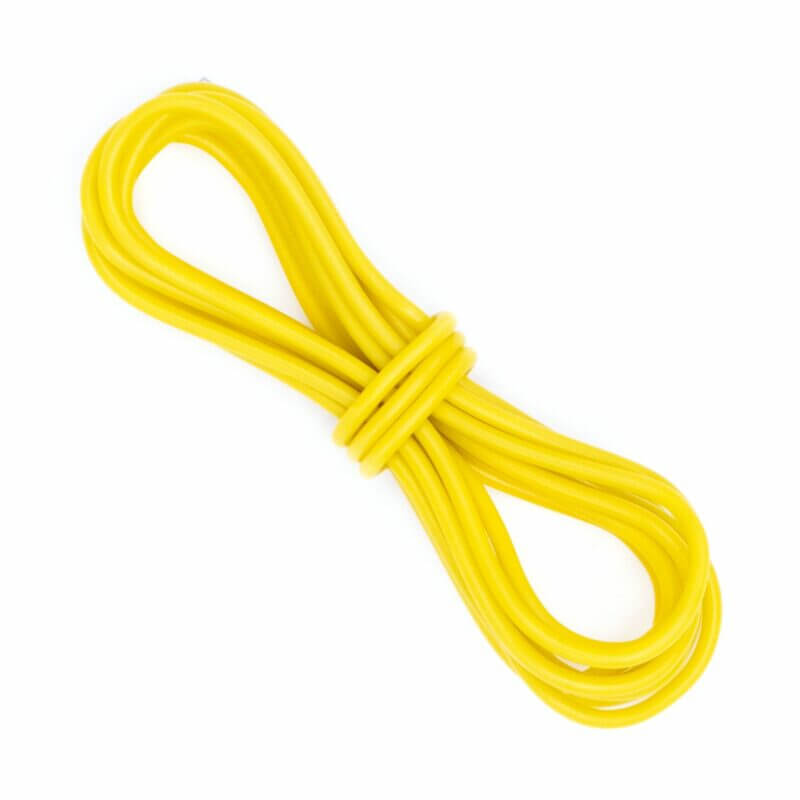 Alambre Estañado 24AWG Amarillo