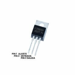 LM337 Regulador de voltaje negativo ajustable