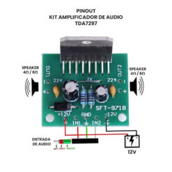 Amplificador De Audio Tda7297