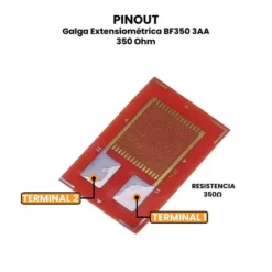 AR1521 - Galga Extensiometrica BF350 3AA 350 Ohm PINOUT_1