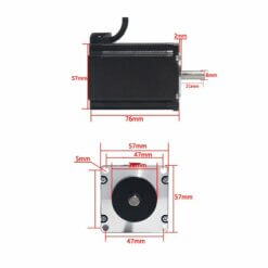 Nema 23 Motor a Pasos 57BYG250C 3A 1.8 Nm