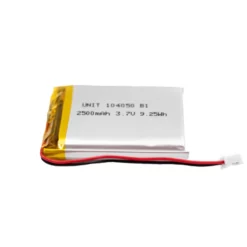 Batería LiPo 3.7V 2500mA 104050 UNIT