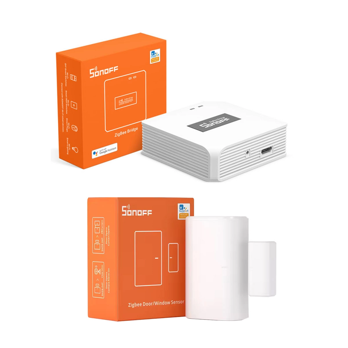 Sonoff ZBBridge Pro y Sensor de Puerta Ventana ZigBee