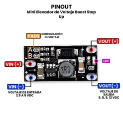 Alternative view of Mini Elevador de Voltaje Boost Step Up