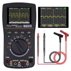 ET828 Multímetro Osciloscopio 2 en 1 AC DC