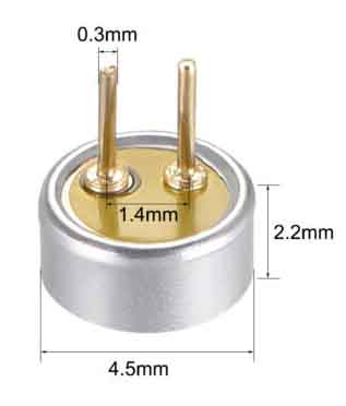Mini Micrófono Electret 